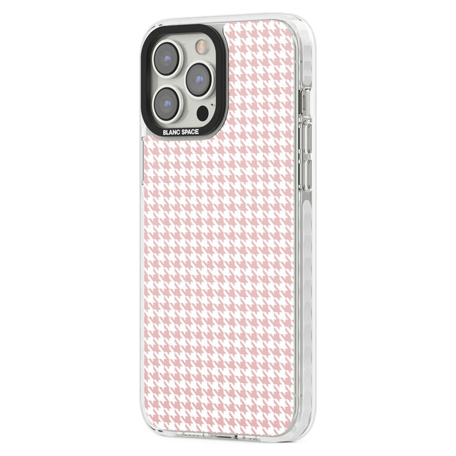 Pink Houndstooth Pattern