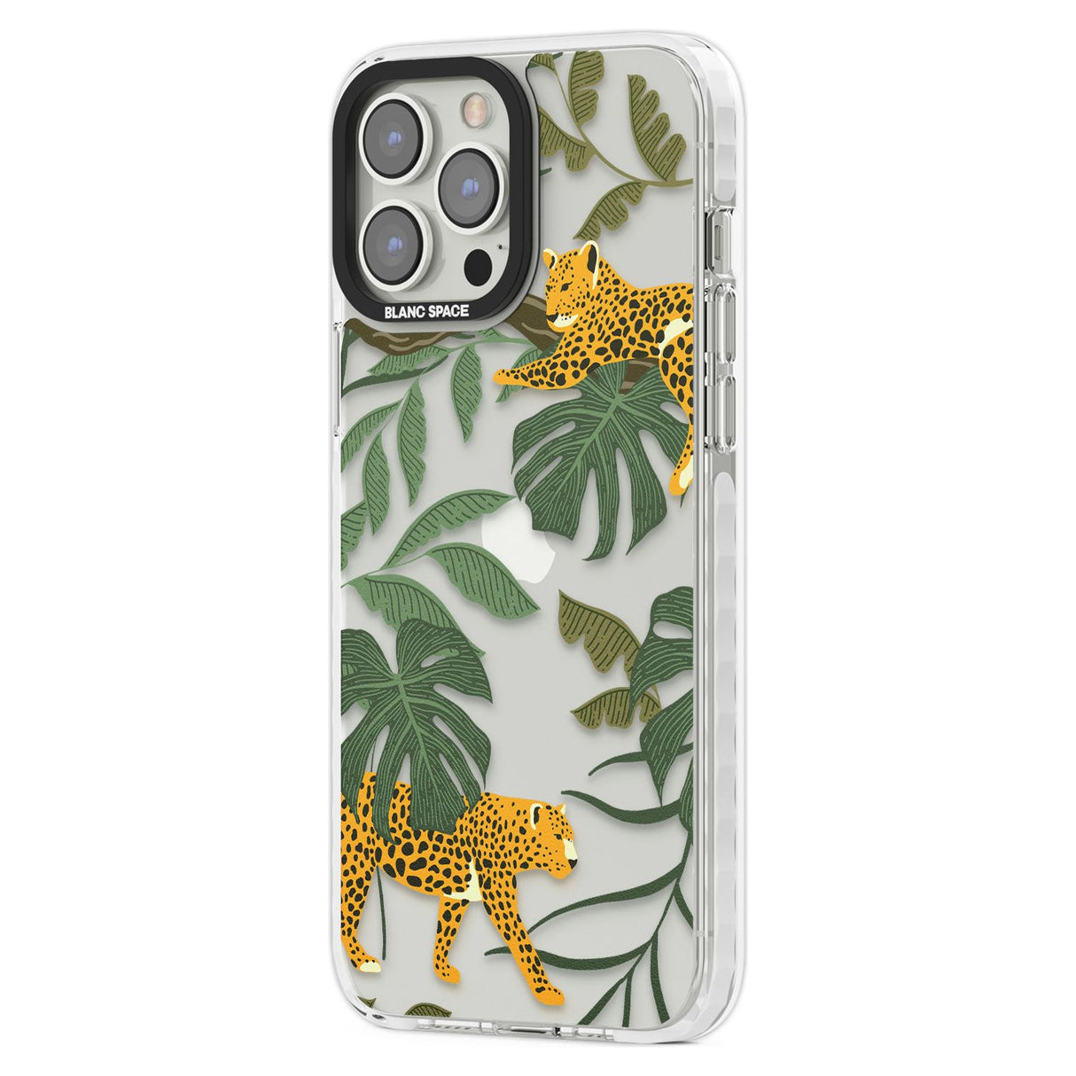 Two Jaguars & Foliage Jungle Cat Pattern