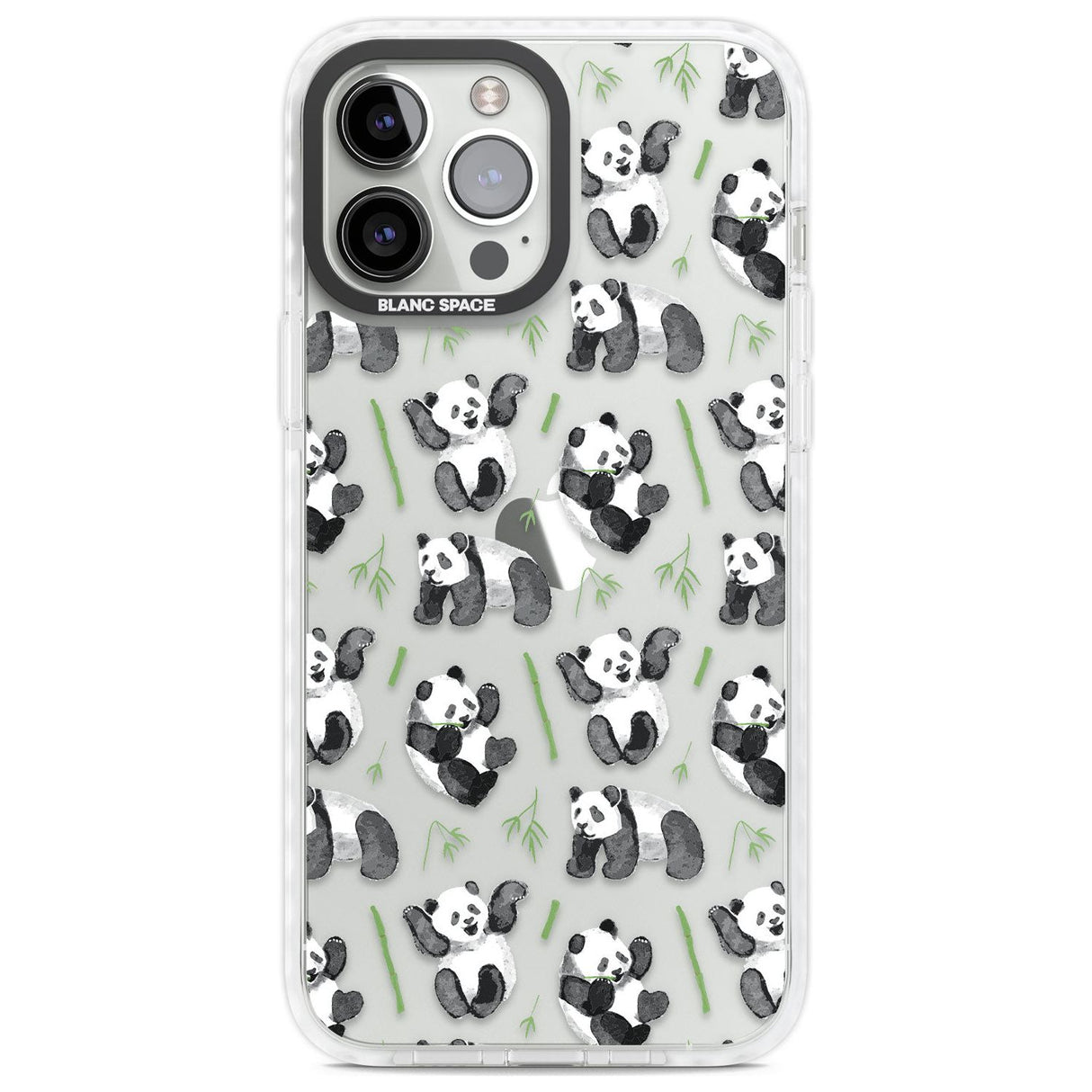 Watercolour Panda Pattern