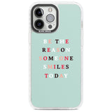 Be the reason someone smiles Phone Case iPhone 13 Pro Max / Impact Case,iPhone 14 Pro Max / Impact Case Blanc Space