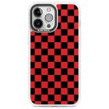 Red Black Checkered