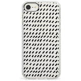 Hand Drawn Lines Pattern Impact Phone Case for iPhone SE 8 7 Plus