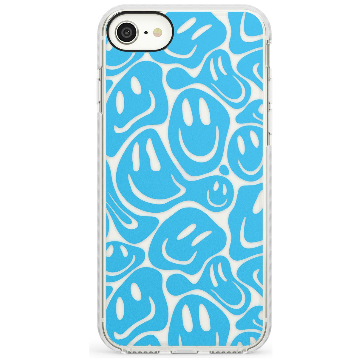 Blue Acid Faces Phone Case for iPhone SE