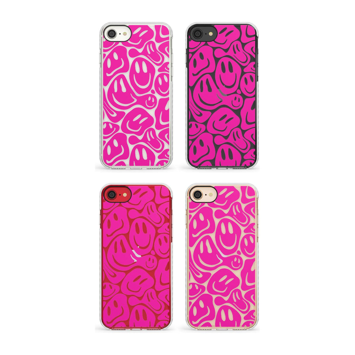 Blue Acid Faces Phone Case for iPhone SE