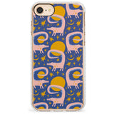 Sun Croc Pattern Impact Phone Case for iPhone SE 8 7 Plus