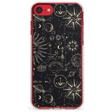 Suns & Planets Slim TPU Phone Case for iPhone SE 8 7 Plus