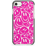 Blue Acid Faces Phone Case for iPhone SE