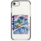 Duck Surf Black Impact Phone Case for iPhone SE 8 7 Plus