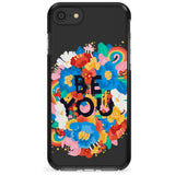 Be You Black Impact Phone Case for iPhone SE 8 7 Plus