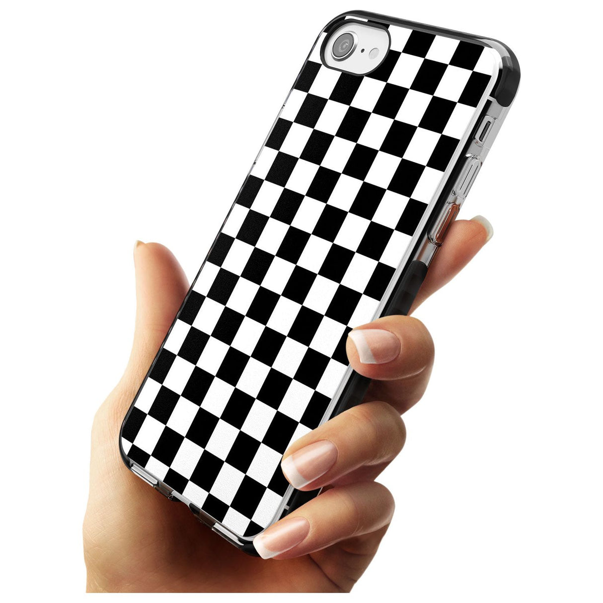 Black Checkered iPhone Case   Phone Case - Case Warehouse