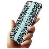 Custom Blue Leopard Spots iPhone Case   Custom Phone Case - Case Warehouse