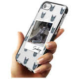 Personalised Korat Cat Photo Black Impact Phone Case for iPhone SE 8 7 Plus