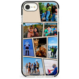 Comic Strip Photo Black Impact Phone Case for iPhone SE 8 7 Plus