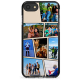 Comic Strip Photo Black Impact Phone Case for iPhone SE 8 7 Plus