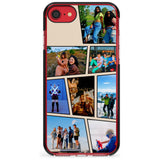 Comic Strip Photo Black Impact Phone Case for iPhone SE 8 7 Plus