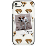 Jack Russell - Custom Dog Photo Pink Fade Impact Phone Case for iPhone SE 8 7 Plus