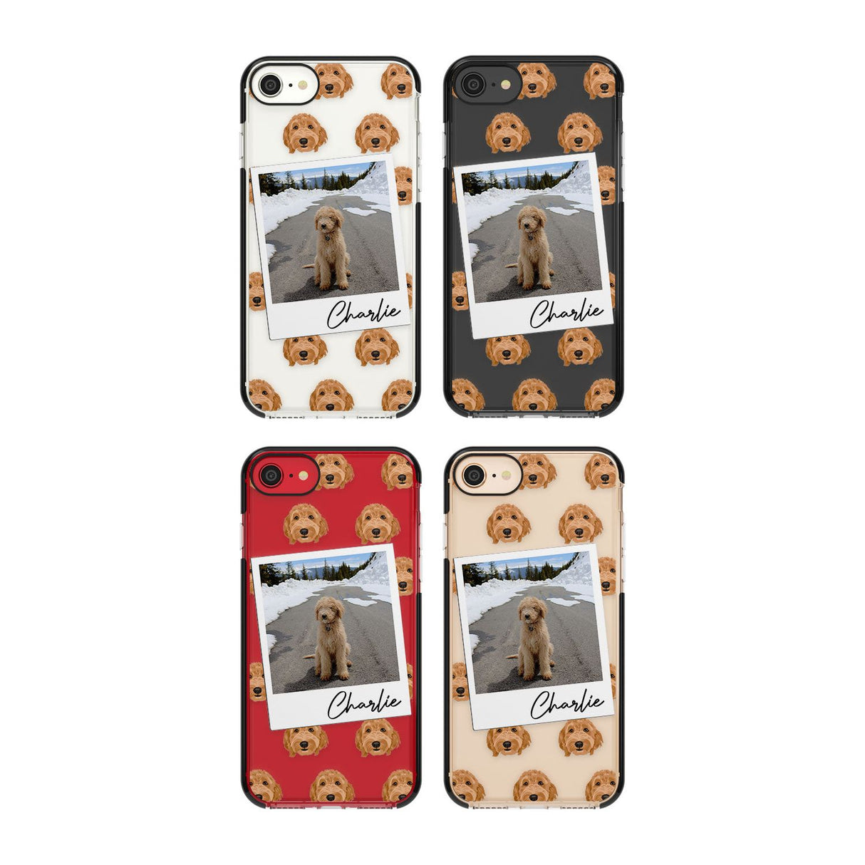 Personalised Personalised Golden Doodle - Dog Photo Phone Case for iPhone SE