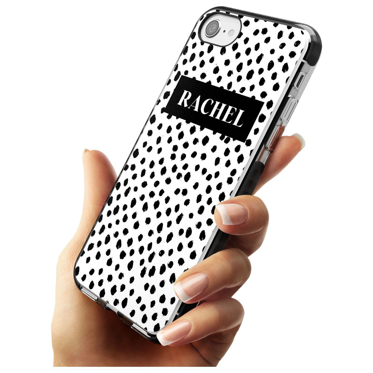 Black Bar & Dots iPhone Case   Custom Phone Case - Case Warehouse