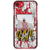 Personalised Look At This Photo Case Black Impact Phone Case for iPhone SE 8 7 Plus