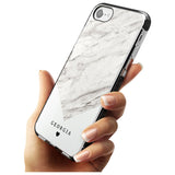 White Marble iPhone Case   Custom Phone Case - Case Warehouse