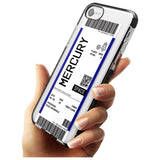 Mercury Custom Space Travel Ticket iPhone Case   Custom Phone Case - Case Warehouse