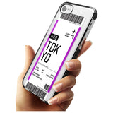 Tokyo Boarding Pass iPhone Case   Custom Phone Case - Case Warehouse