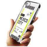 Mexico City Boarding Pass iPhone Case   Custom Phone Case - Case Warehouse