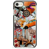 Vintage Collage: New York Mix Black Impact Phone Case for iPhone SE 8 7 Plus