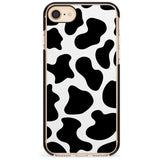 Cow Print Pink Fade Impact Phone Case for iPhone SE 8 7 Plus