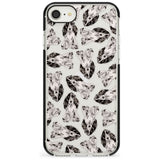 Cocker Spaniel (Black) Watercolour Dog Pattern Black Impact Phone Case for iPhone SE 8 7 Plus