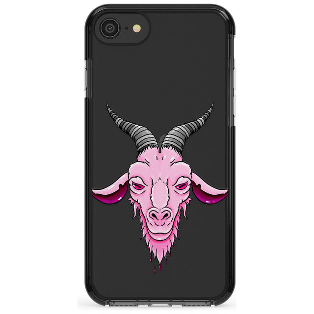 Ba-phomet Black Impact Phone Case for iPhone SE 8 7 Plus