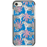 Bengal Blues Black Impact Phone Case for iPhone SE 8 7 Plus