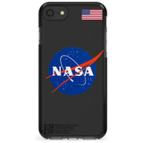 NASA Meatball Black Impact Phone Case for iPhone SE 8 7 Plus