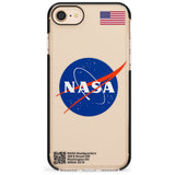 NASA Meatball Black Impact Phone Case for iPhone SE 8 7 Plus