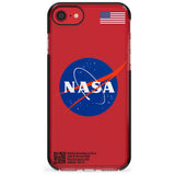 NASA Meatball Black Impact Phone Case for iPhone SE 8 7 Plus