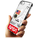 NASA Apollo 11 Black Impact Phone Case for iPhone SE 8 7 Plus