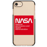 NASA The Worm Box Black Impact Phone Case for iPhone SE 8 7 Plus