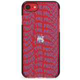 Trust The Process Black Impact Phone Case for iPhone SE 8 7 Plus