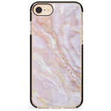 Soft Pink & Yellow Onyx Marble Texture Pink Fade Impact Phone Case for iPhone SE 8 7 Plus