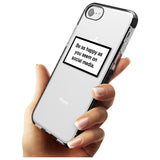 Happy on Social Media iPhone Case   Phone Case - Case Warehouse