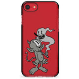 Pipe Goblin Black Impact Phone Case for iPhone SE 8 7 Plus