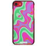 Pink Lava Pink Fade Impact Phone Case for iPhone SE 8 7 Plus