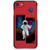 ESCAPE THE NEBULA Pink Fade Impact Phone Case for iPhone SE 8 7 Plus