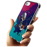 CATS IN SPACE Pink Fade Impact Phone Case for iPhone SE 8 7 Plus