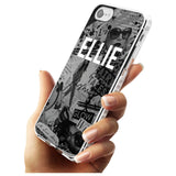 Grey Scale Fashion Collage iPhone Case   Custom Phone Case - Case Warehouse