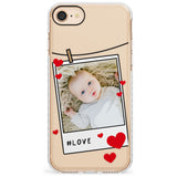 Love Instant Film Slim TPU Phone Case for iPhone SE 8 7 Plus