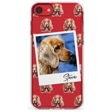 Cocker Spaniel - Custom Dog Photo Slim TPU Phone Case for iPhone SE 8 7 Plus