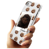 Cockapoo, Brown - Custom Dog Photo Slim TPU Phone Case for iPhone SE 8 7 Plus