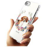 Beagle - Watercolour Dog Portrait Impact Phone Case for iPhone SE 8 7 Plus