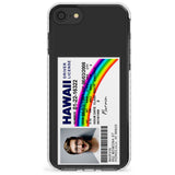 Personalised Hawaii Driving License Impact Phone Case for iPhone SE 8 7 Plus